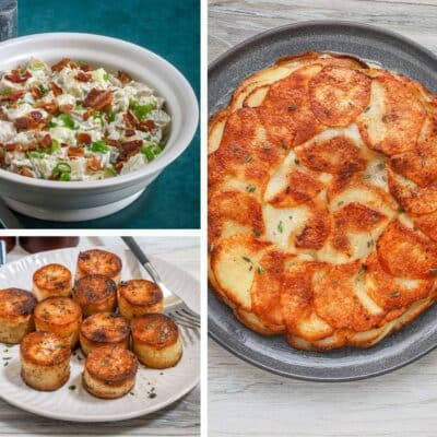 3 images or potato recipes