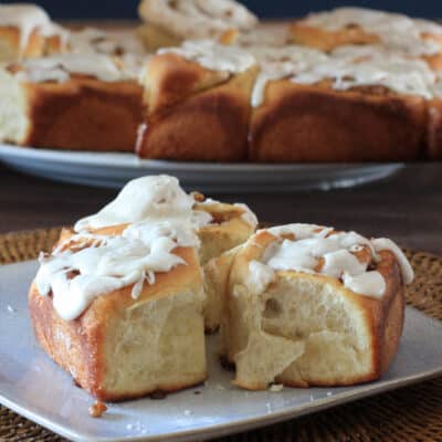 Bread Machine Cinnamon Rolls
