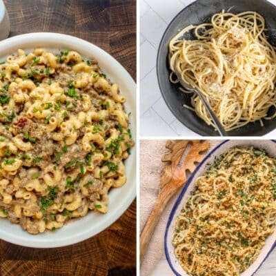 Simple Pasta Recipes for Weeknights and Weekends