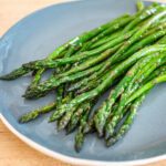 asparagus on a plate