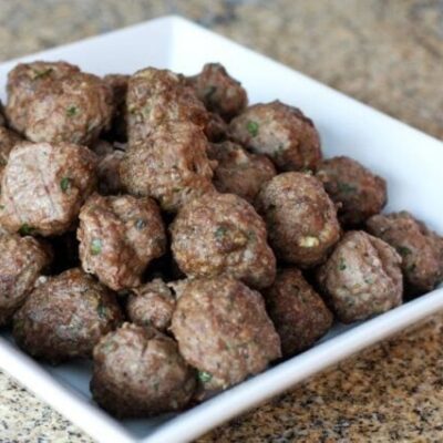 baked meatballs