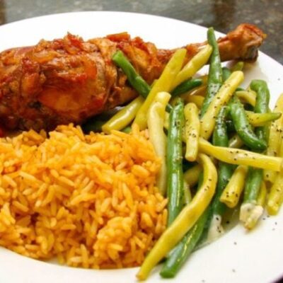 baked turkey legs with barbecue sauce coating