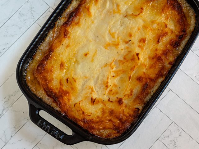 baked beef and potato casserole