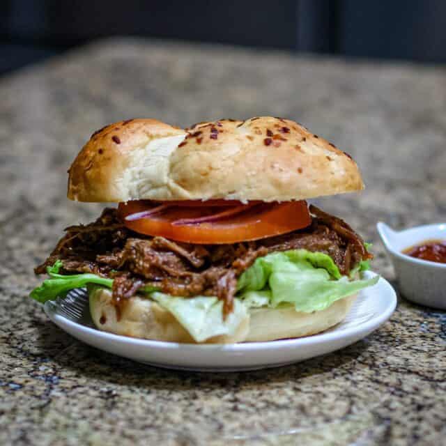 Slow Cooker Barbecued Beef - Classic Recipes