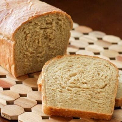 best oatmeal bread, sliced