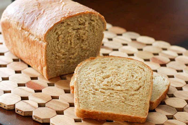 best oatmeal bread, sliced