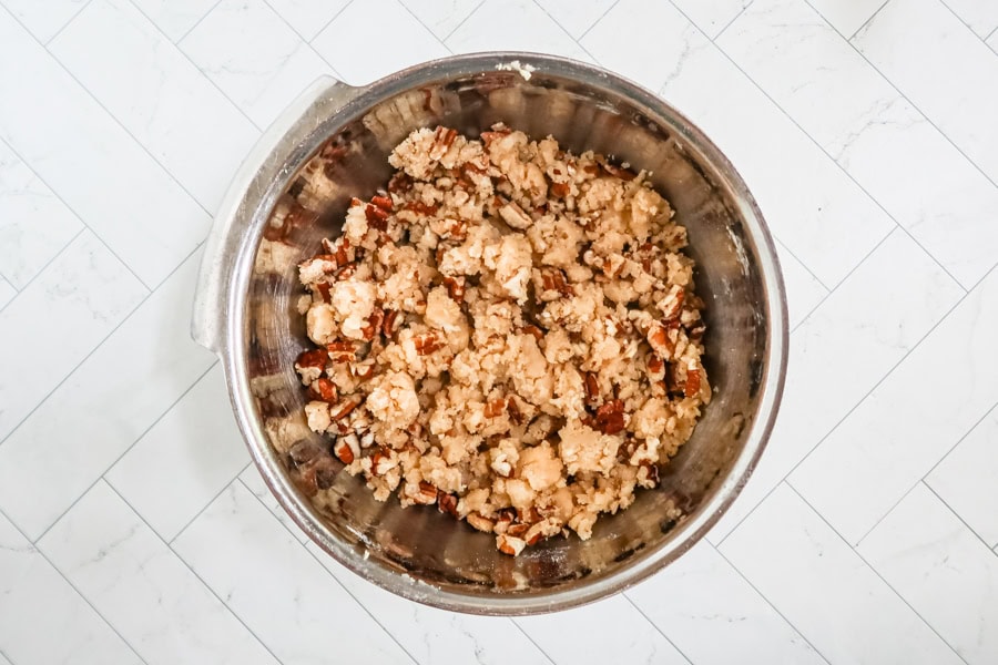 Streusel topping for the sweet potato casserole.
