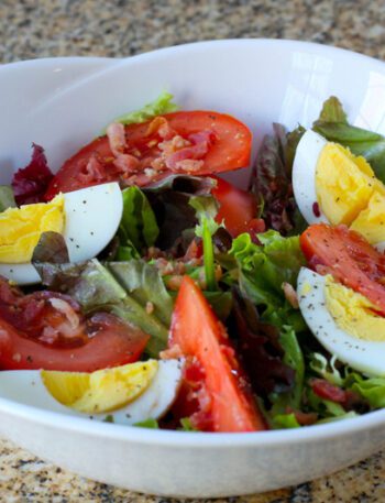 blt salad with hard boiled eggs