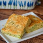 squares of broccoli cornbread