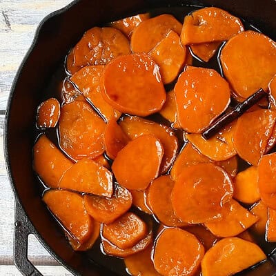 glazed sweet potatoes