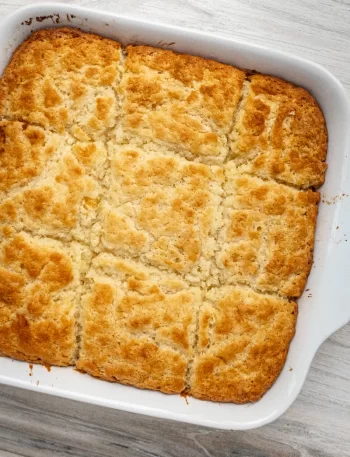Baked butter swim biscuits are ready to serve and enjoy.
