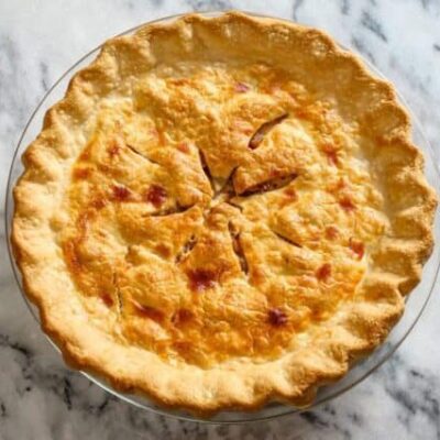 baked buttermilk pie crust
