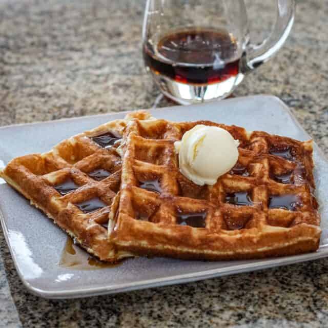 Buttermilk Waffles With Variations