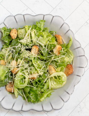 how to make caesar salad with homemade dressing