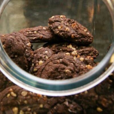 Chocolate Cake Mix Cookies