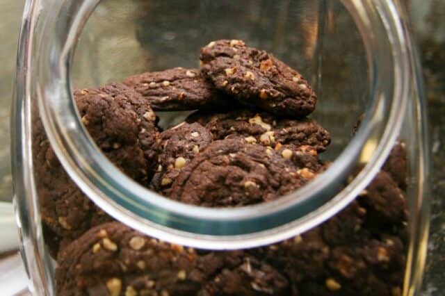 Chocolate Cake Mix Cookies