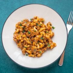 the best cheeseburger macaroni with ground beef and cheese
