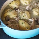 chicken stew with cornmeal dumplings