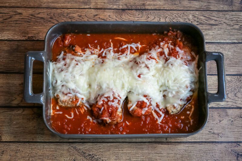 chicken parmigiana or parmesan