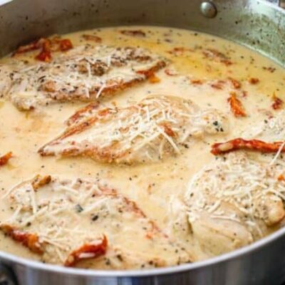 tuscan style chicken with sundried tomatoes