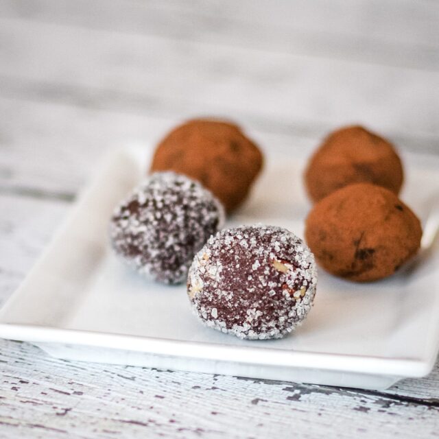 Chocolate Bourbon Truffles With Chopped Pecans - Classic Recipes