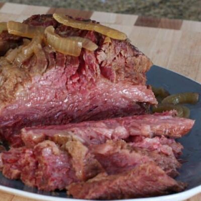 Corned Beef Brisket with Sauerkraut