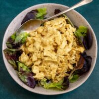delicious coronation chicken, a classic british dish