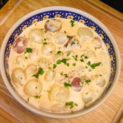 creamed onions