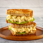 an egg salad sandwich