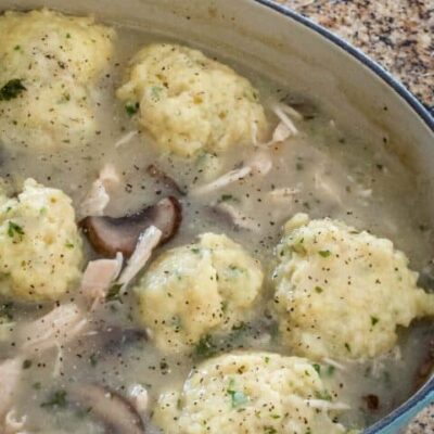 dumplings in chicken stew