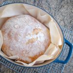 loaf of no-knead dutch oven bead