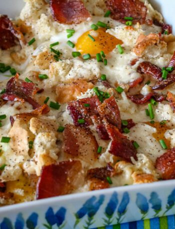 bacon and egg bake