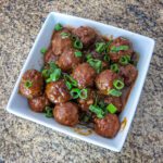 asian style slow cooker meatballs