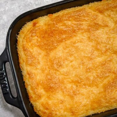 baked garlic cheese grits