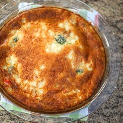 ham and broccoli pie or quiche