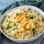 instant pot rice with broccoli and cheese