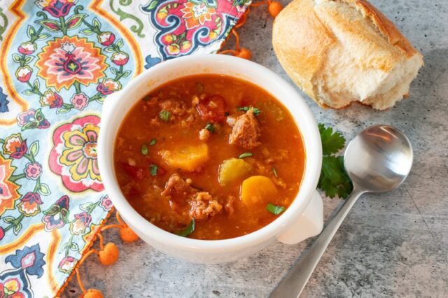 instant pot chorizo soup