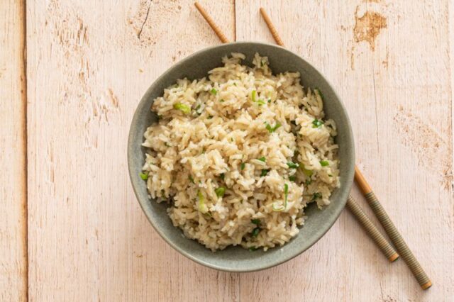 instant pot brown coconut rice