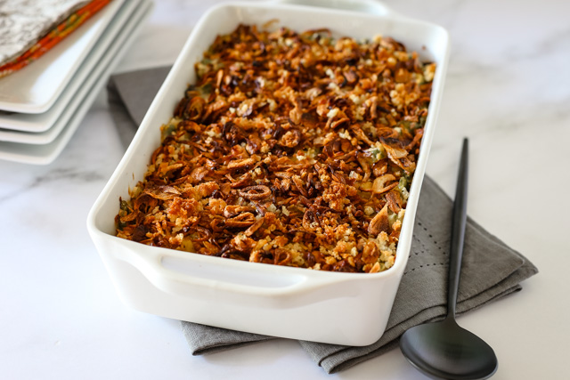 optional baked green bean casserole