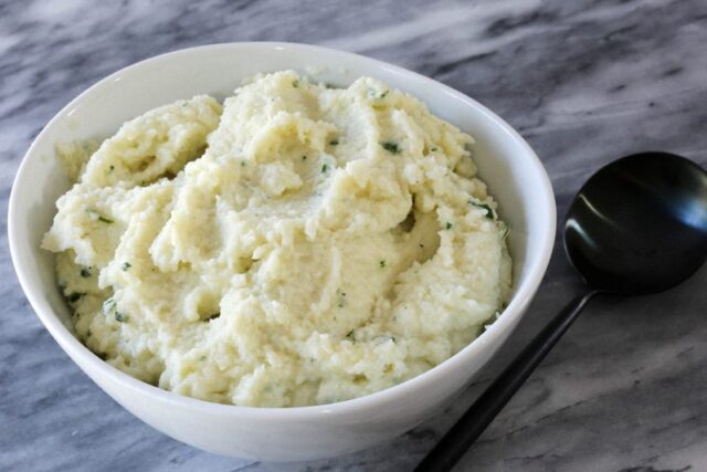 instant pot mashed cauliflower