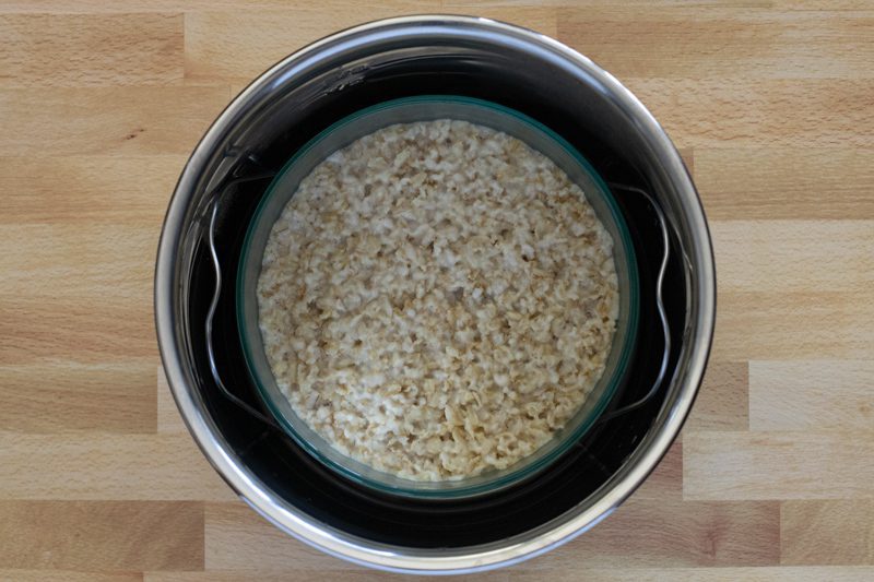 Instant Pot oatmeal