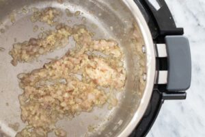 prep for instant pot risotto