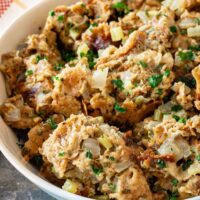 Instant Pot Challah Stuffing