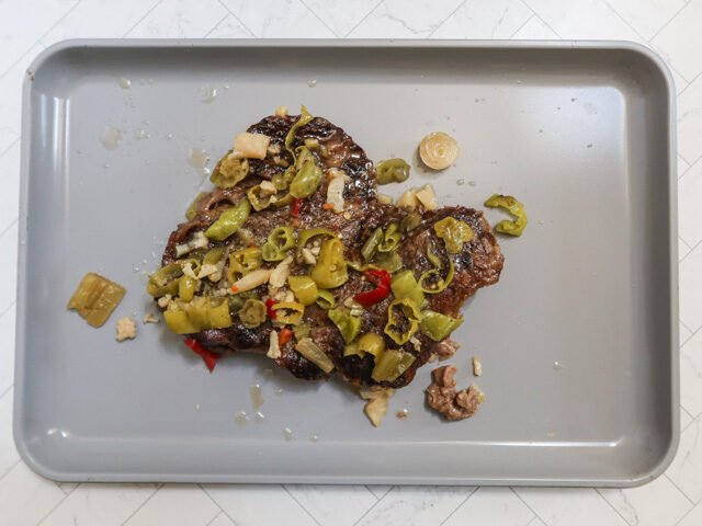 italian beef with peppers