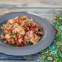 baked jambalaya with shrimp