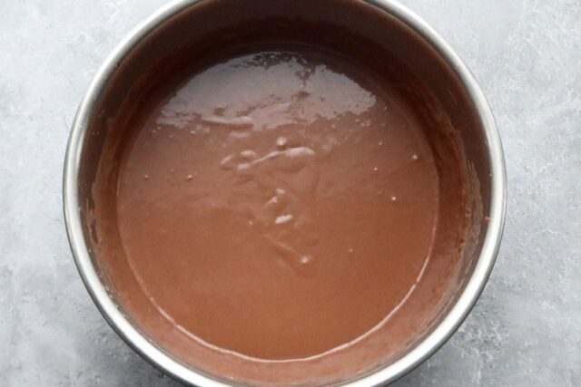 Bowl of keto ice cream custard.