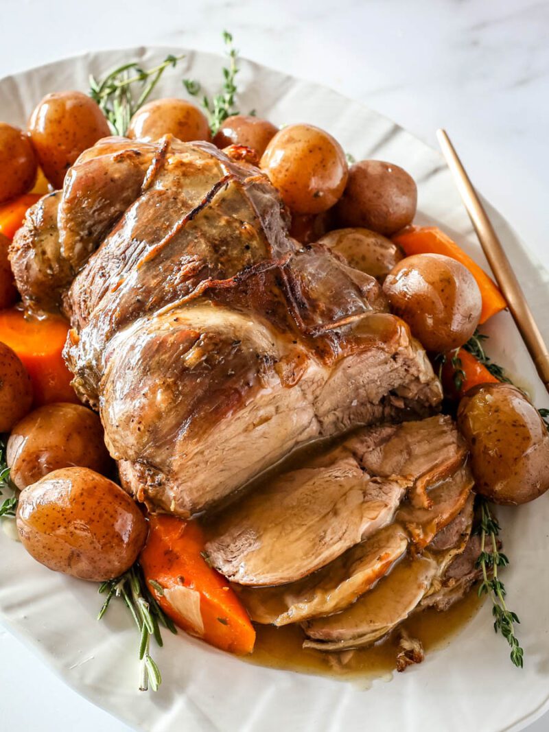 Roasted Boneless Leg Of Lamb - Classic Recipes