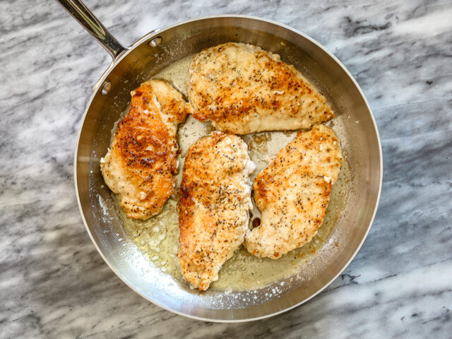 lemon pepper chicken prep