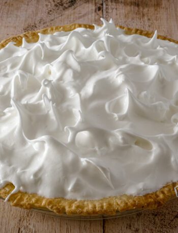 perfect meringue pie topping