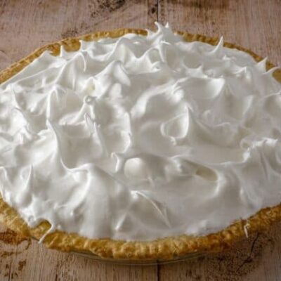 perfect meringue pie topping